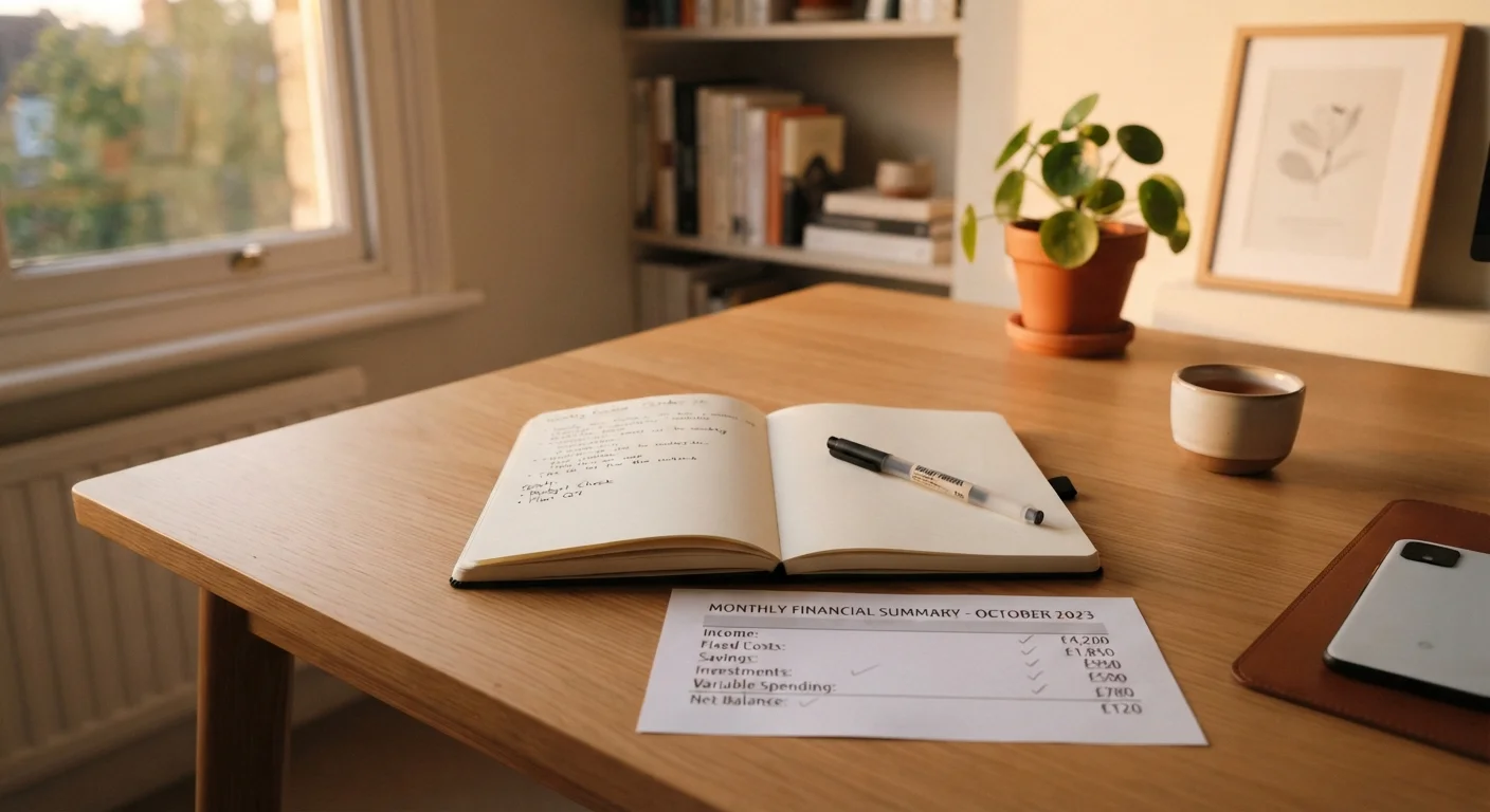 A Month-End Money Review You Can Do in 20 Minutes