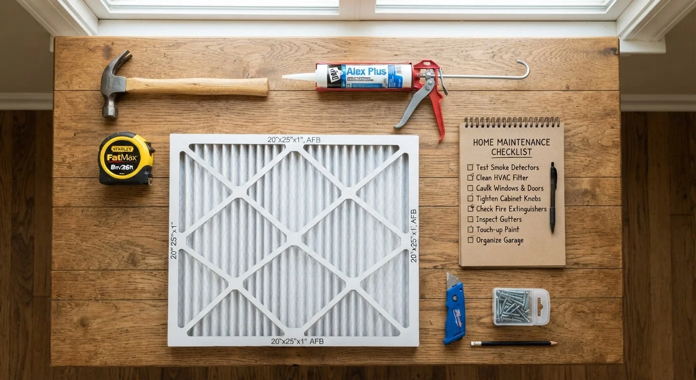 Annual Home Maintenance Checklist: Tasks by Season