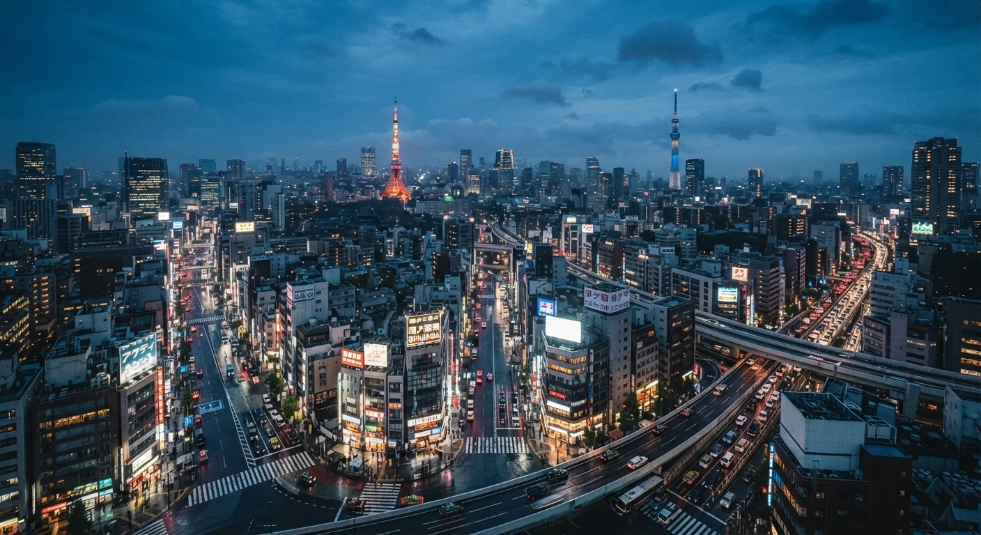 Arriving in Tokyo Without a Plan: How to Build Your First Week Sensibly