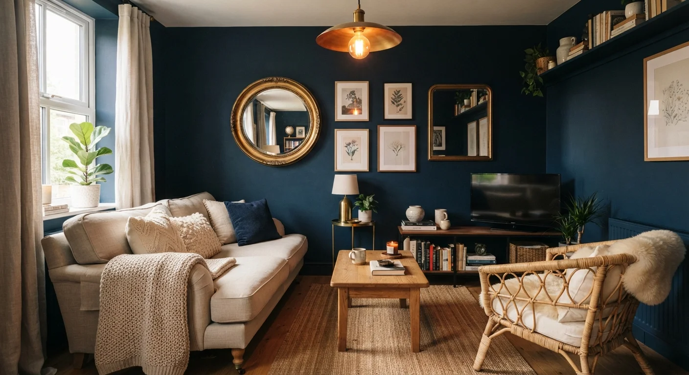 Common Myths About Dark Paint Colours in Small Rooms