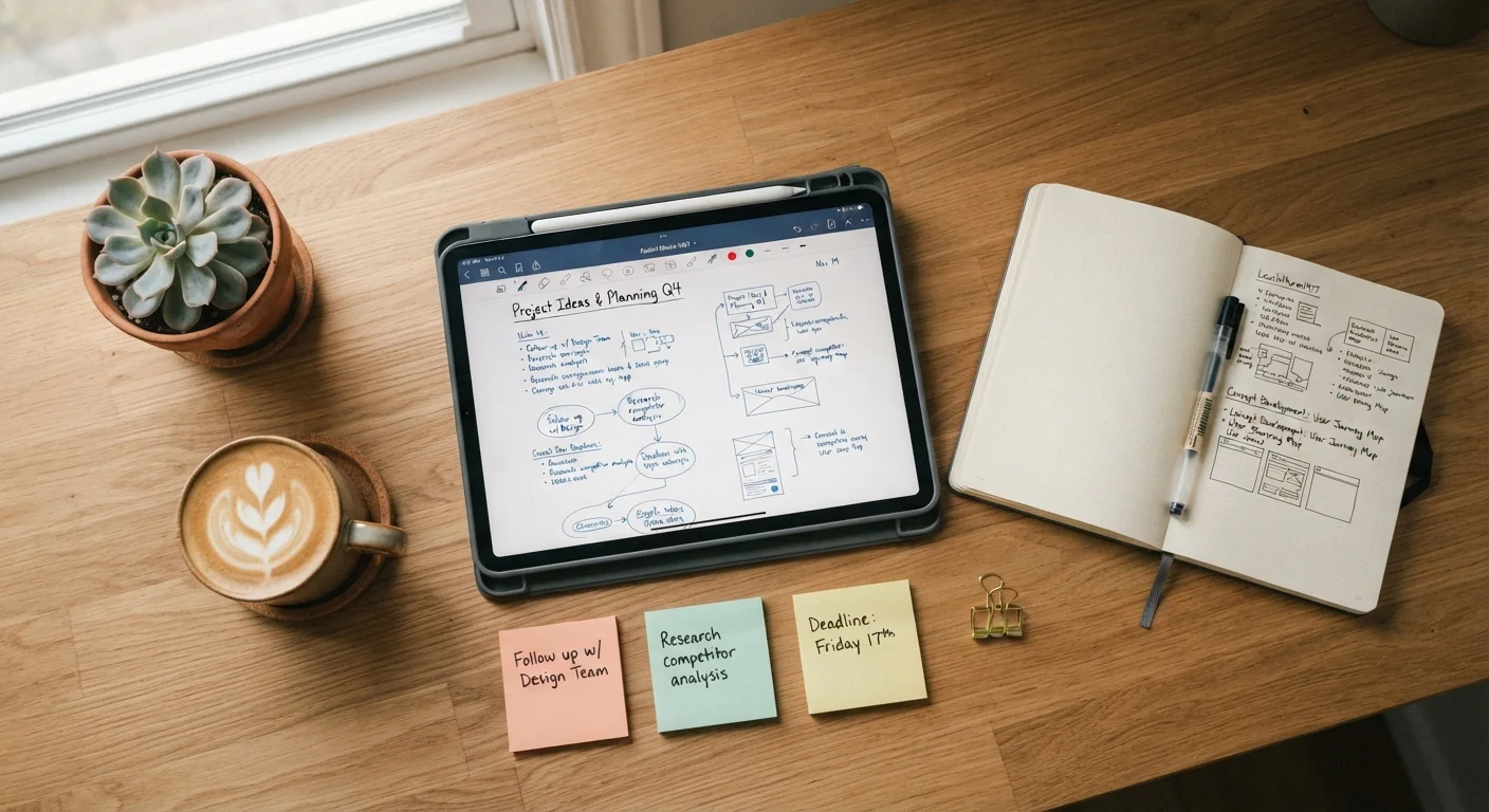 Note-Taking Apps: Finding the Right Fit for How Your Brain Works