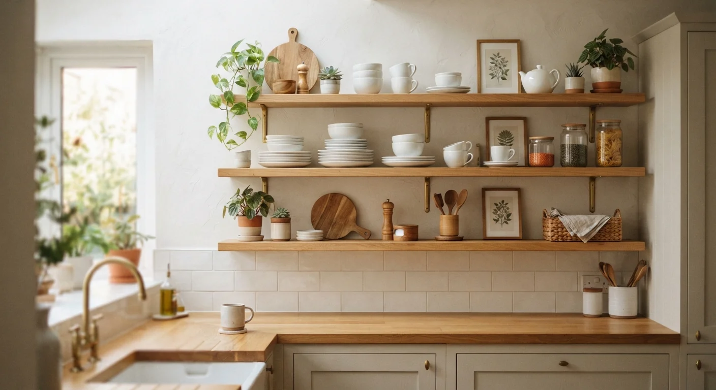 Open Shelving Looks Effortless — Until It Doesn't