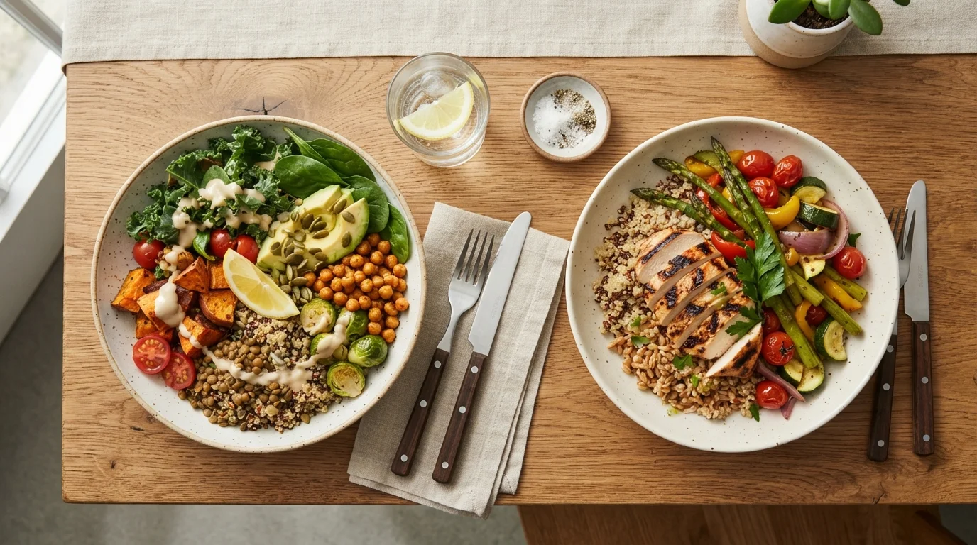 Plant-Based Eating vs. Omnivorous Diets: What Nutrition Research Says