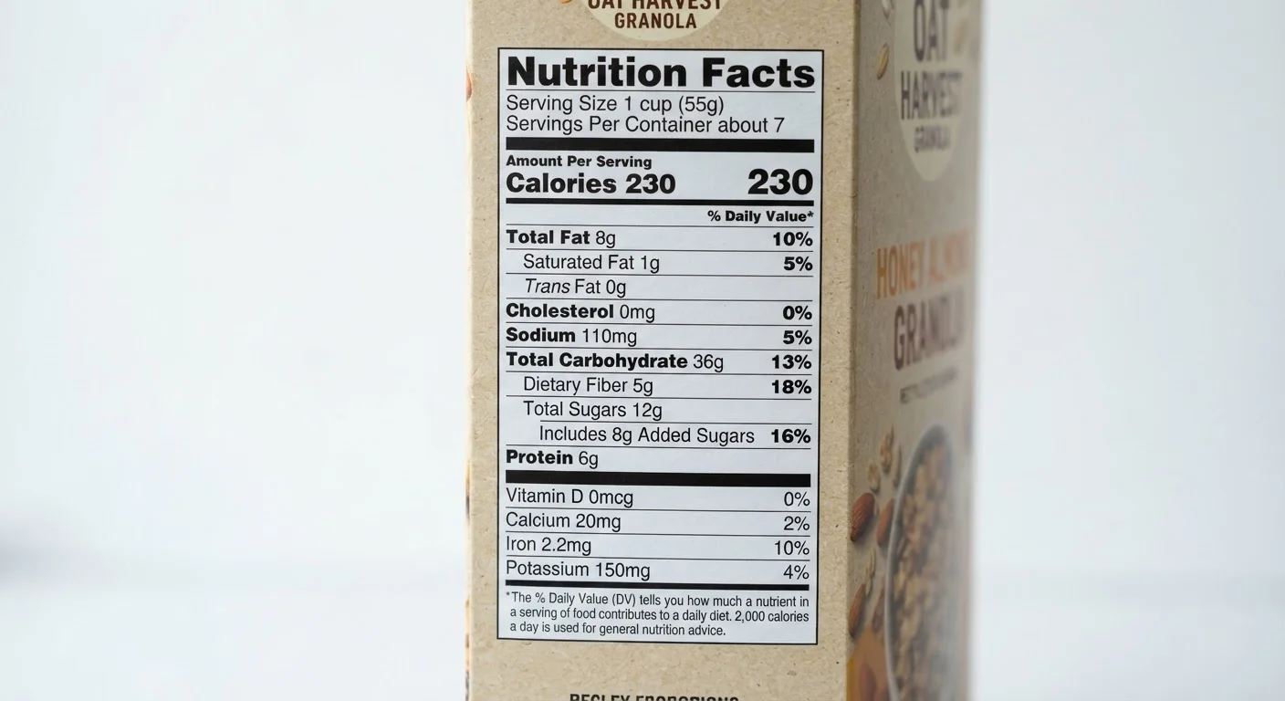 Reading a Nutrition Label Without Getting Lost in the Numbers