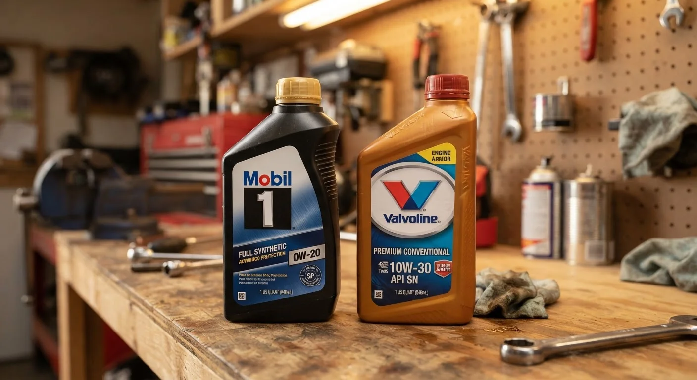 Synthetic vs. Conventional Motor Oil: What the Difference Means for Your Engine