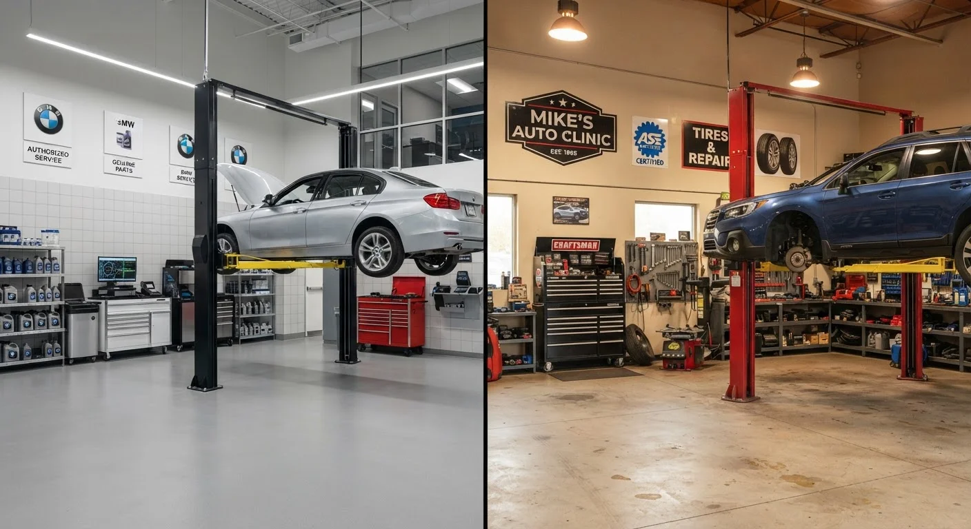 The Pros and Cons of Skipping the Dealer for Routine Servicing