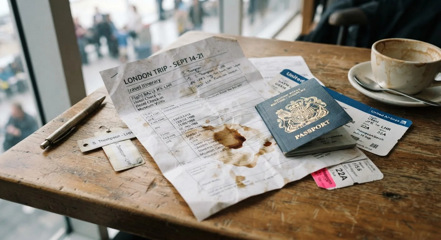 Why Itineraries Fall Apart — and How to Build One That Holds Up